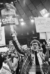D_C_39-31 001 Democratic Convention. New York City, 1976.photo:Bob Adelman©Bob Adelman Estate