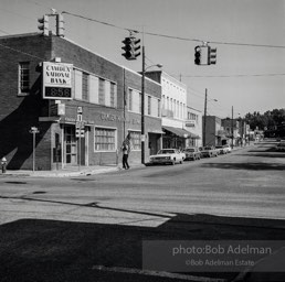 Town of Camden, Alabama. 1970 photo:©Bob Adelman, from the book DOWN HOME by Bob Adelman and Susan Hall.