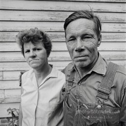 Mr. and Mrs. James R. McCoy. Lower Peachtree, 1970. photo:©Bob Adelman, from the book DOWN HOME by Bob Adelman and Susan Hall.