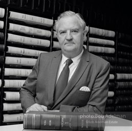 Josiah Robbins Boner, Probate Judge. Camden, 1970. photo:©Bob Adelman, from the book DOWN HOME by Bob Adelman and Susan Hall.