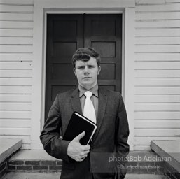 A minister at Gullit's Bluff Baptist Church. 1970. photo:©Bob Adelman, from the book DOWN HOME by Bob Adelman and Susan Hall.
