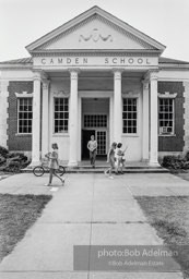 High School. Camden, 1970. photo:©Bob Adelman, from the book DOWN HOME by Bob Adelman and Susan Hall.