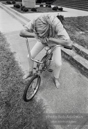 A high school student. Camden, 1970. photo:©Bob Adelman, from the book DOWN HOME by Bob Adelman and Susan Hall.