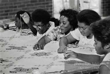 A quilting group, Alberta, 1970. photo:©Bob Adelman, from the book DOWN HOME by Bob Adelman and Susan Hall.