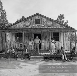 Harvey's store. Coy. 1966 photo:©Bob Adelman, from the book DOWN HOME by Bob Adelman and Susan Hall.