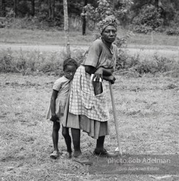 Mrs. Louise Boykin and her daughter. Camden, 1968. photo:©Bob Adelman, from the book DOWN HOME by Bob Adelman and Susan Hall.