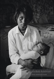 Miss Pauline Smith and her daughter. Camden, 1965. photo:©Bob Adelman, from the book DOWN HOME by Bob Adelman and Susan Hall.