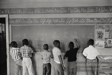 Schoolhouse. Prarie Mission, 1965. photo:©Bob Adelman, from the book DOWN HOME by Bob Adelman and Susan Hall.