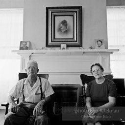 Mr. and Mrs. Marsh Tait. Opossum Bend.1965 photo:©Bob Adelman, from the book DOWN HOME by Bob Adelman and Susan Hall.