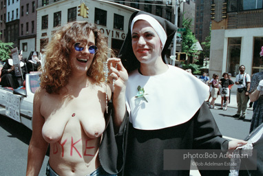 Gay Pride March. New York City, 1994