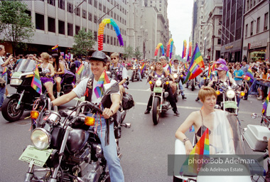 Gay Pride March. New York City, 1994