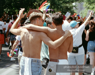 Gay Pride March. New York City, 1994