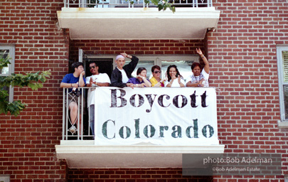 Gay Pride March. New York City, 1994