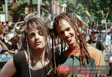 Gay Pride March. New York City, 1994