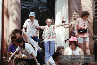 Gay Pride March. New York City, 1994