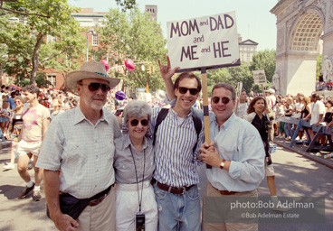 Gay Pride March. New York City, 1994