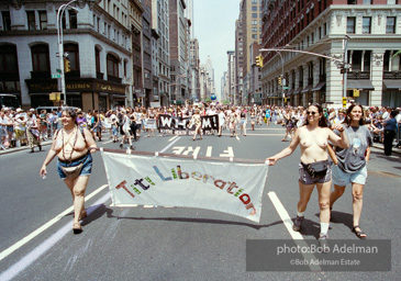 Gay Pride March. New York City, 1994