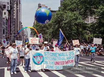 Gay Pride March. New York City, 1994