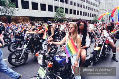 Gay Pride March. New York City, 1994