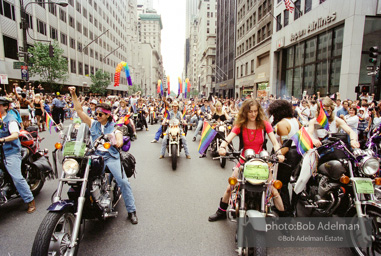 Gay Pride March. New York City, 1994