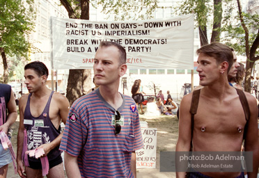 Gay Pride March. New York City, 1994