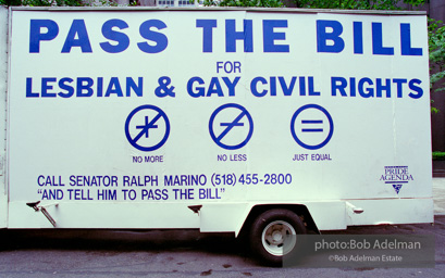 Gay Pride March. New York City, 1994