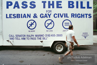 Gay Pride March. New York City, 1994