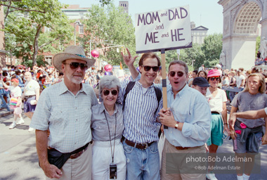 Gay Pride March. New York City, 1994