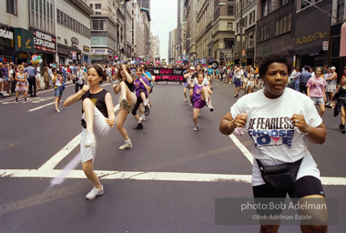 Gay Pride March. New York City, 1994