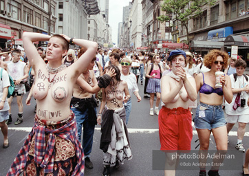 Gay Pride March. New York City, 1994