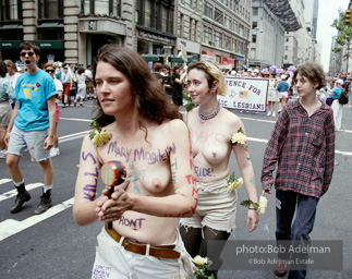 Gay Pride March. New York City, 1994