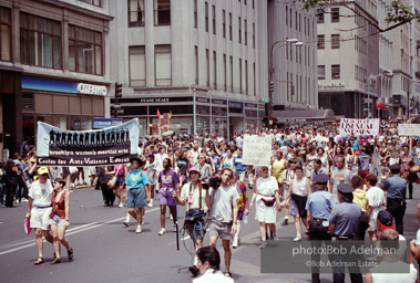 Gay Pride March. New York City, 1994