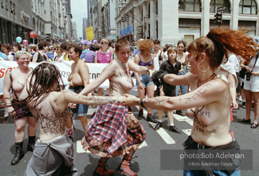 Gay Pride March. New York City, 1994