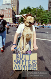 Gay Pride March. New York City, 1994