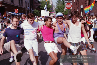 Gay Pride March. New York City, 1994