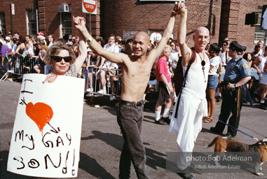 Gay Pride March. New York City, 1994