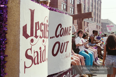 Gay Pride March. New York City, 1994