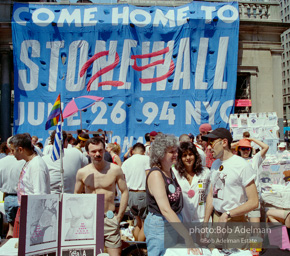 Gay Pride March. New York City, 1994