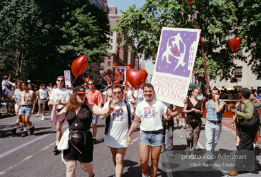 Gay Pride March. New York City, 1994