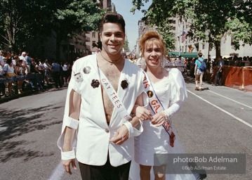 Gay Pride March. New York City, 1994