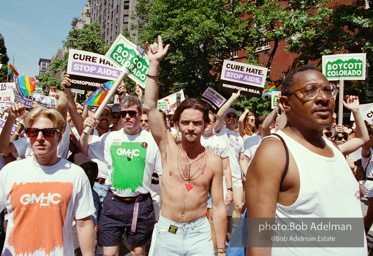 Gay Pride March. New York City, 1994