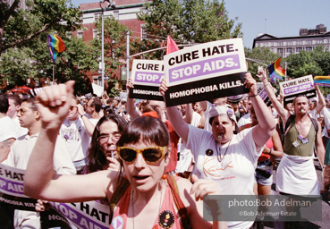 Gay Pride March. New York City, 1994