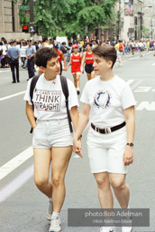 Gay Pride March. New York City, 1994