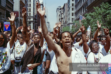 Gay Pride March. New York City, 1994