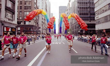 Gay Pride March. New York City, 1994