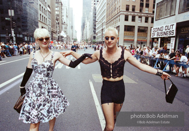 Gay Pride March. New York City, 1994