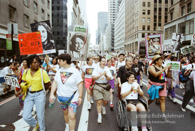 Gay Pride March. New York City, 1994