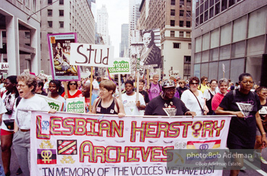 Gay Pride March. New York City, 1994 -  Lesbian Herstory Archives