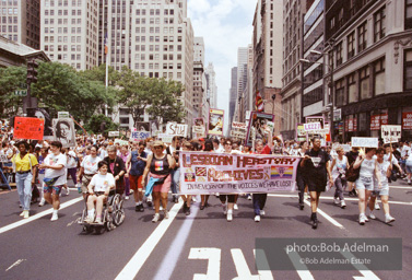 Gay Pride March. New York City, 1994 -  Lesbian Herstory Archives