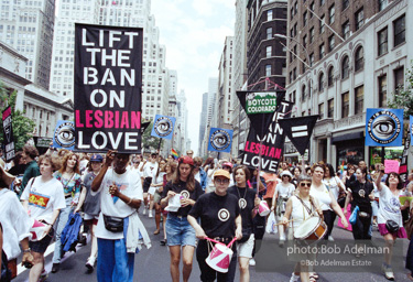 Gay Pride March. New York City, 1994